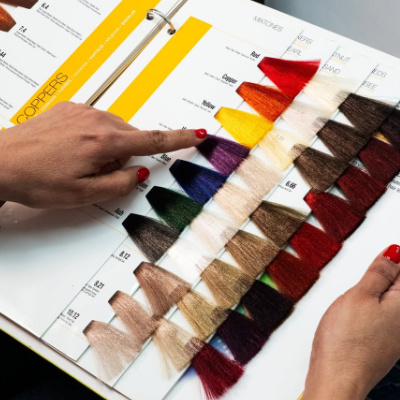 diseño de color para cabello profesional